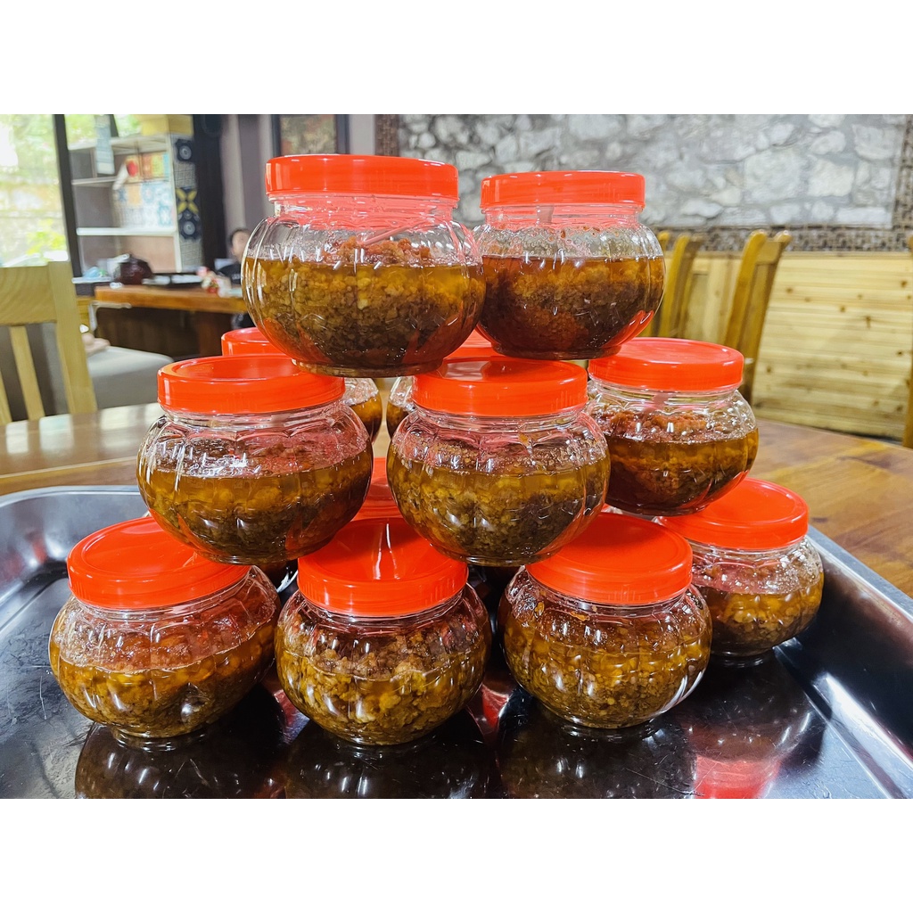Mắm tép chưng thịt