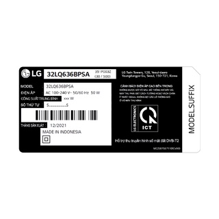 32LQ636BPSA [MIỄN PHÍ GIAO LẮP] - Smart Tivi LG 32 inch 32LQ636BPSA