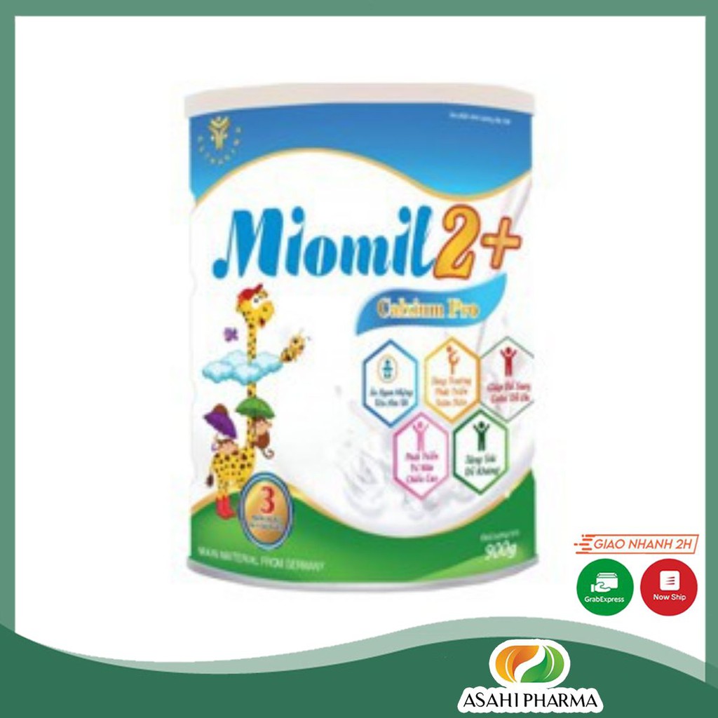 Sữa bột dinh dưỡng giúp trẻ tăng trưởng và phát triển toàn diện MIOMIL Calxium Pro 400g tăng sức đề kháng của trẻ.