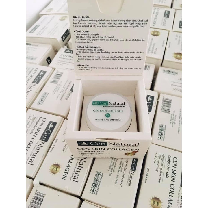 Kem Dưỡng Da Ban Ngày Kem Làm Sáng Da Kem Có Chóng Nắng  SPF30+ Cen Skin Collagen