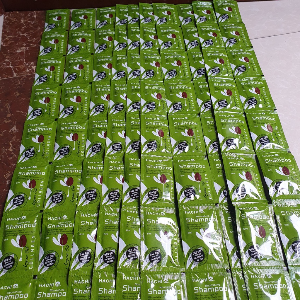 Dầu gội - xả HACHI VIETNAM - Dây 6g x 12 gói