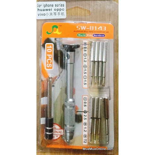 bộ vít sửa đt 8143