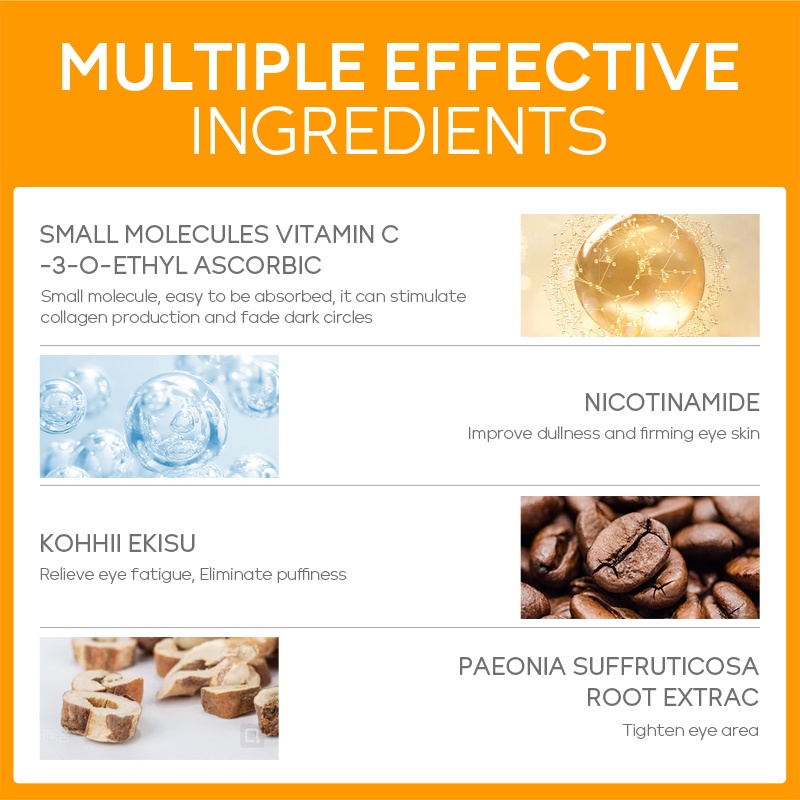 Kem Dưỡng Da Mắt Fenyi Chứa Vitamin C Làm Trắng Làm Mờ Quầng Thâm / Làm Săn Chắc Da