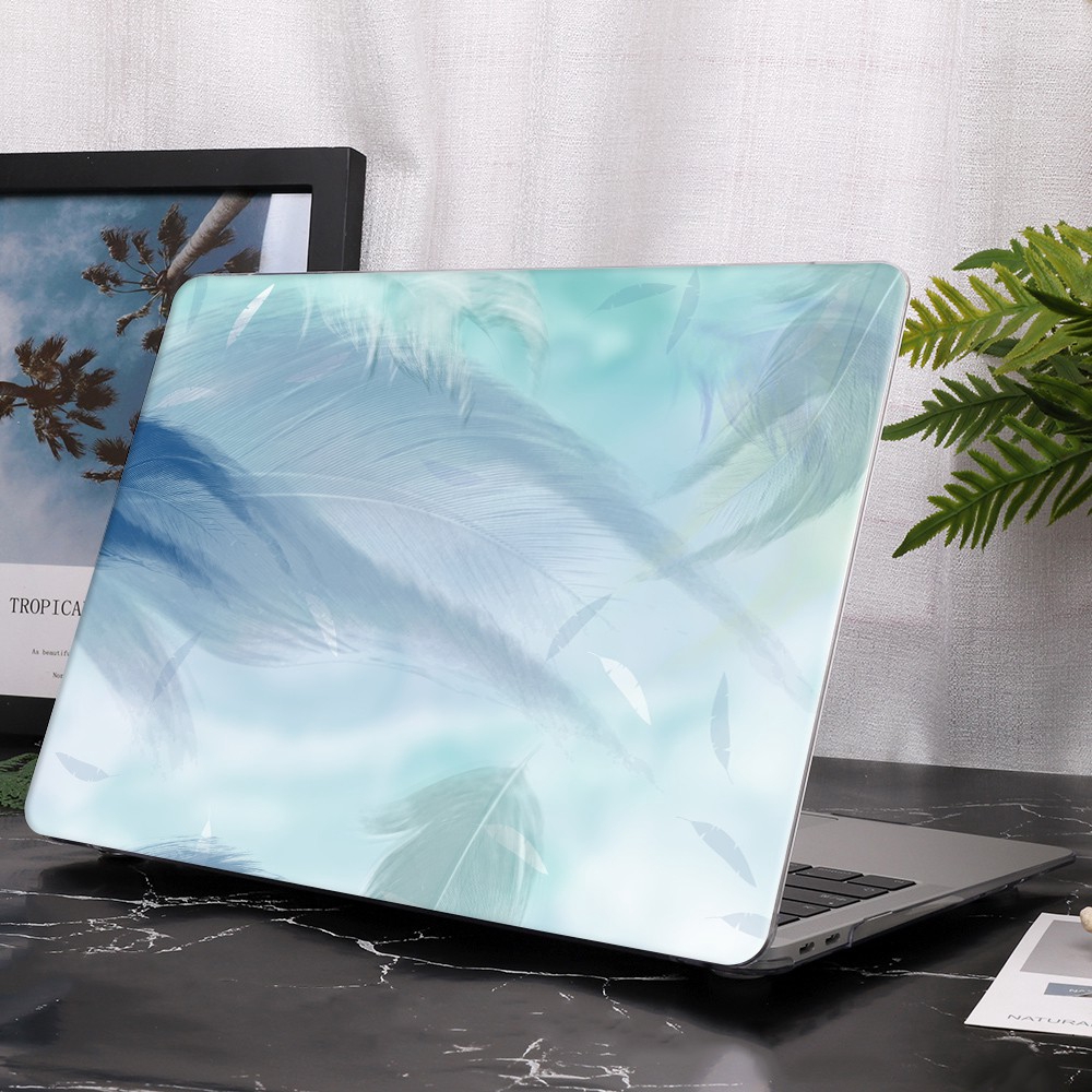 Colorful Feather Plastic Hard Case Macbook Air Pro 11 12 13 15 16 Mac A1932 A2159 A1706 A1466 A2141 with Keyboard Cover