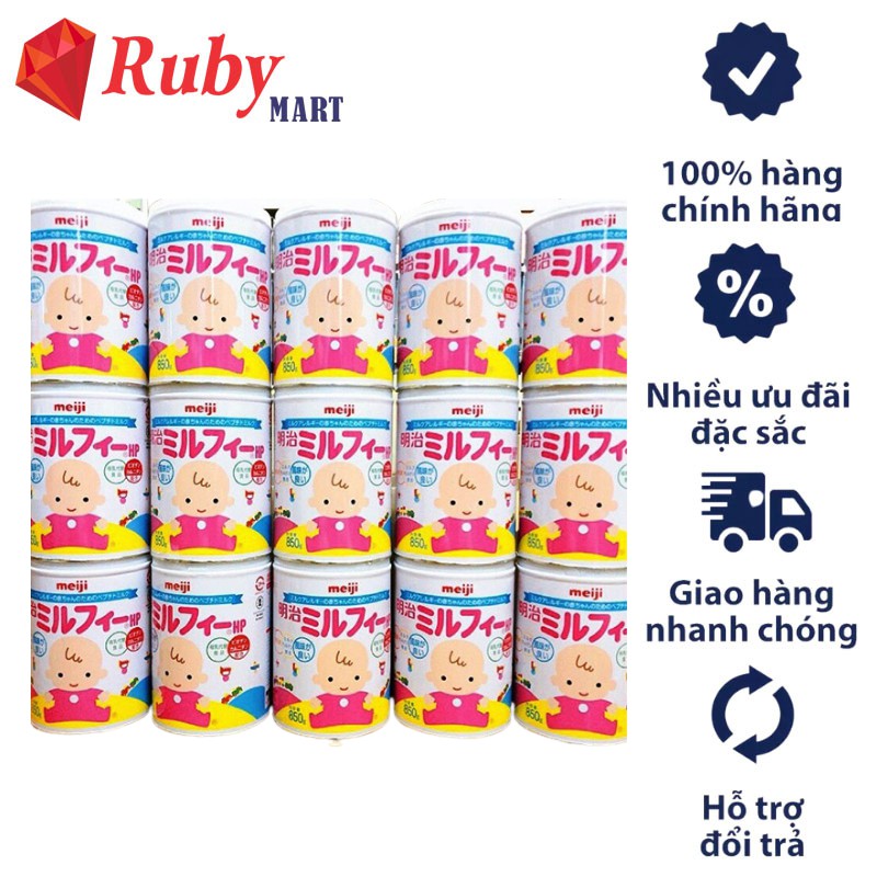 Sữa Bột Meiji HP Cho Bé Dị Ứng Đạm Sữa Bò 850g Nội Địa Nhật