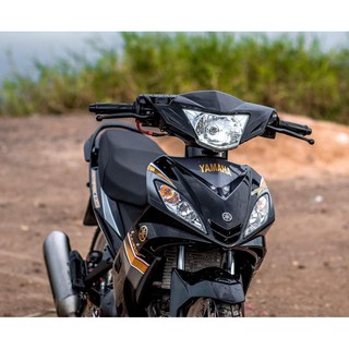 Tem rời Exciter 2006-2010 đen vàng Spark (J)