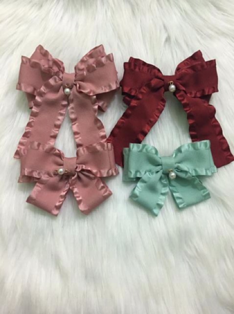 2m ruy băng lụa viền bèo rộng 38mm