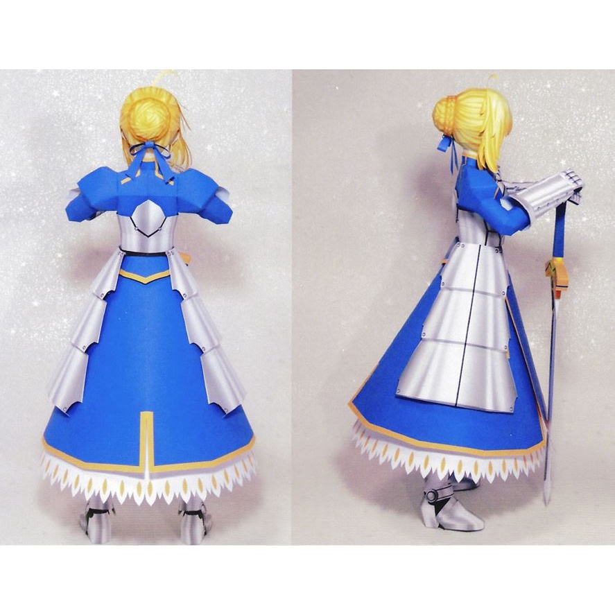 Mô Hình Giấy Anime Saber - Fate stay night TS20