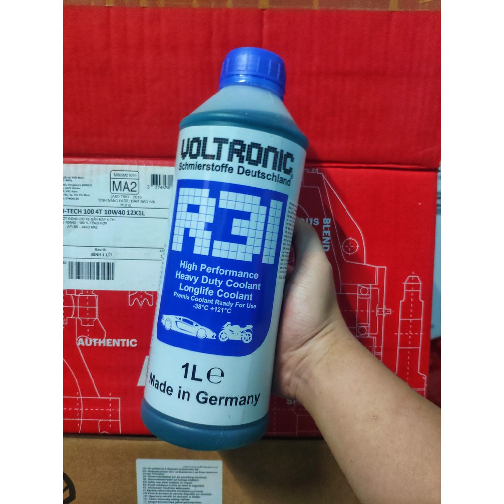 Nước Làm Mát VOLTRONIC R31 PREMIX LONG LIFE COOLANT 1L