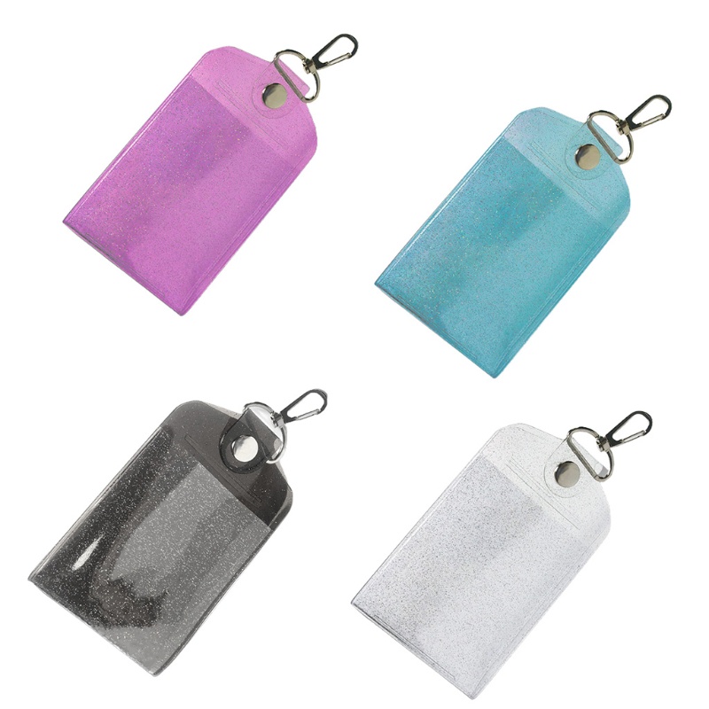 Ví Đựng Thẻ ID / Móc Chìa Khóa Thiết Kế Nhỏ Gọn Tiện Dụng Cho Nam / Nữ