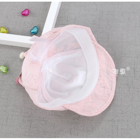 Nón Kết Kiểu Dáng Nơ Đáng Yêu Cho Bé