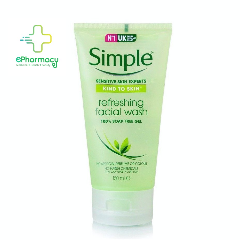 Simple Sữa Rửa Mặt Refreshing Facial Wash 150ml