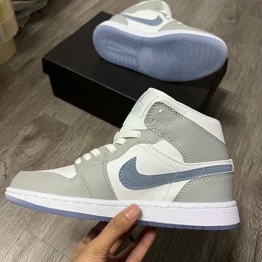 Giày JD1 Mid Wolf Grey, Jordan cao cổ xám, Full size nam nữ, Full Box,Bill và PK | BigBuy360 - bigbuy360.vn