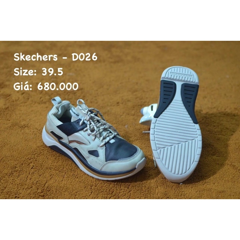 Giày thể thao Nam hãng Skechers hàng 2hand VIP chính hãng đi êm chân mới 98% size 39.5