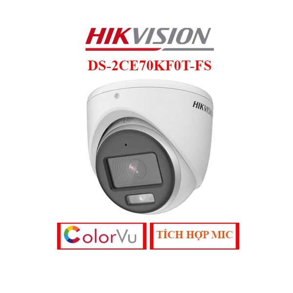 {5Mp Có Màu Ban Đêm Tích Hợp Mic}Trọn Bộ Camera 5/6/7/8 Mắt 5Mp Hikvision Chính Hãng - Bảo Hành 24 Tháng