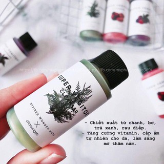 Set 3 Sữa Rửa Mặt Rau Củ Thải Độc Super Vegitoks Cleanser Mini
