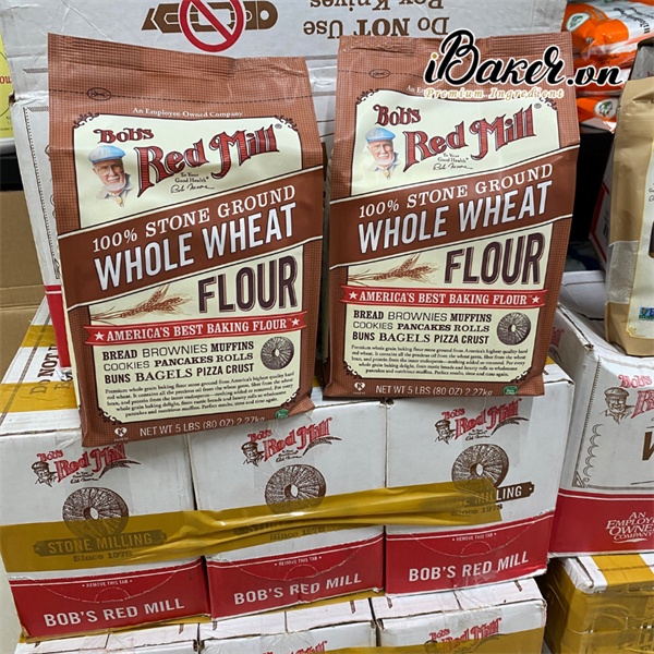 Bột mì nguyên cám Bob's Red Mill - 2.27kg