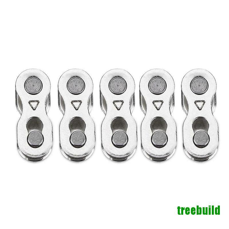 treebuild☆ 2Pcs Portable Bicycle Chain Master Link Joint Connector 6/8/10 Speed Quick Clip
