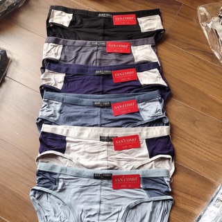 (Sịp nam Thái Lan) Quần sịp nam SAN.COMO hàng Thái Lan xịn -cotton 100% - siêu mát, siêu mềm size từ 47-87kg