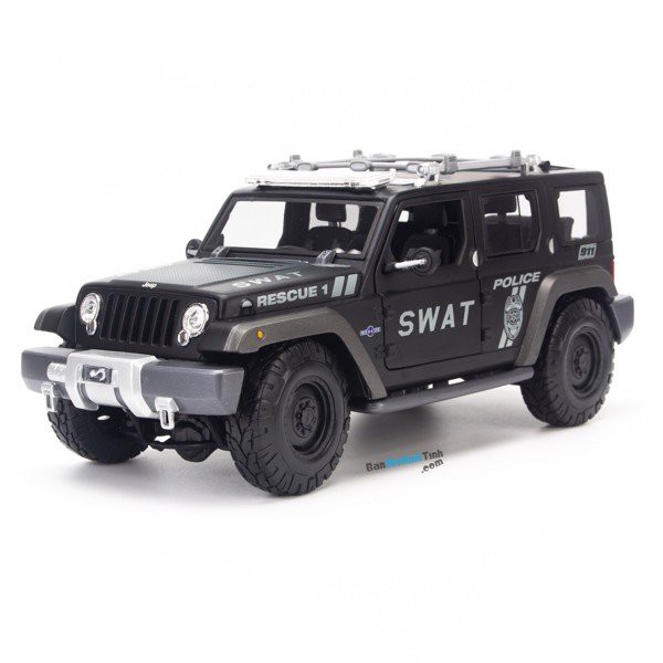 Mô hình xe Jeep Wrangler Rubicon, Willy 1:18