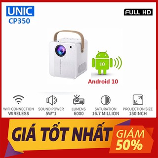 Máy Chiếu Mini Android Unic Cp350 Mini LED Full HD 1080P - Bảo Hành 12 Tháng