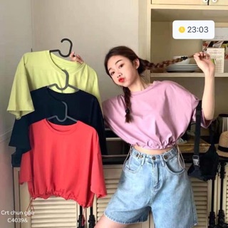 Áo crt chun gấu dây điều chỉnh (C)