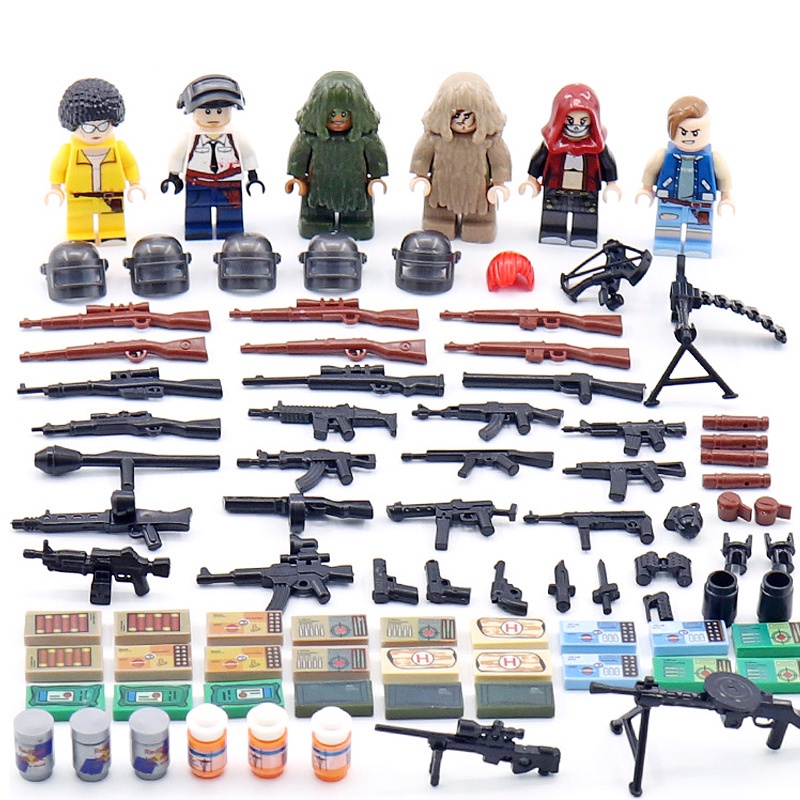 Bộ Lắp Ráp Lego Xe Quân Đội Cho Bé