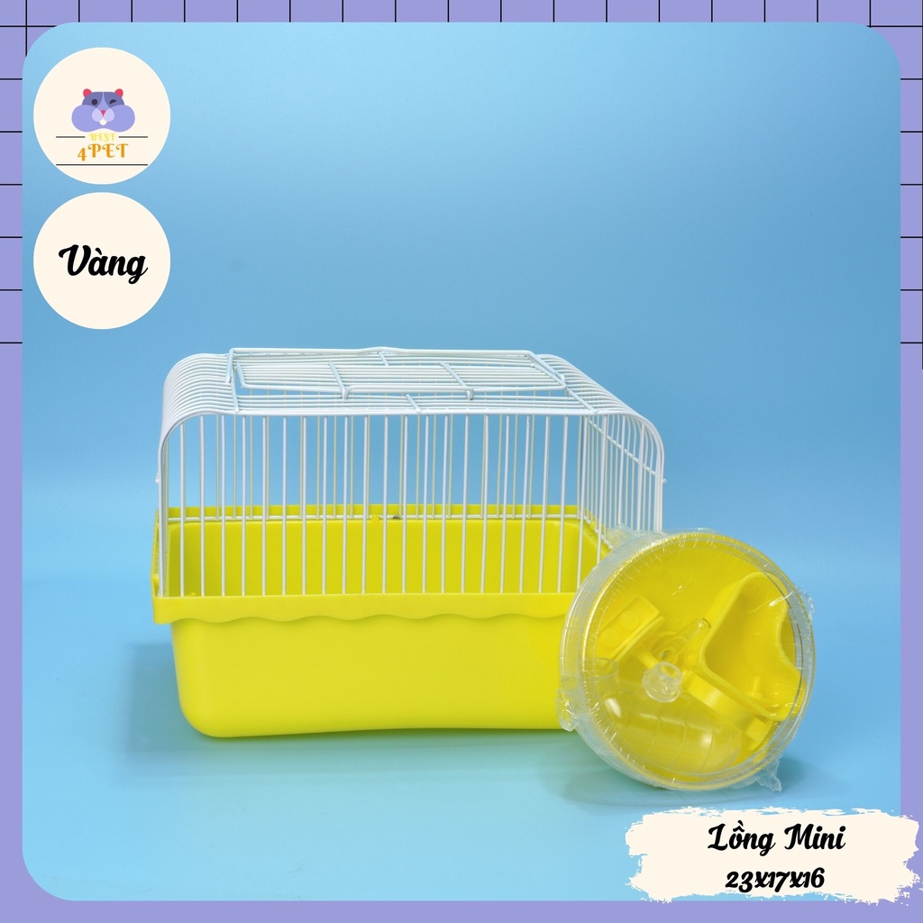 Lồng Mini 23x17x16 cho Hamster