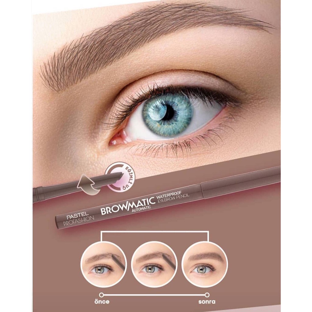 Chì kẻ mày lâu trôi Pastel Browmatic Automatic Waterproof Eyebrow Pencil