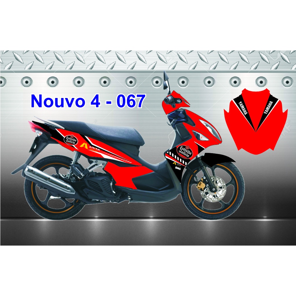 Các Mẫu Tem Trùm Đỏ Cực Hot Cho Nouvo LX