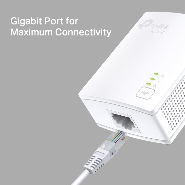 Bộ Chuyển Đổi Internet Qua Đường Dây Điện Giagbit AV1000