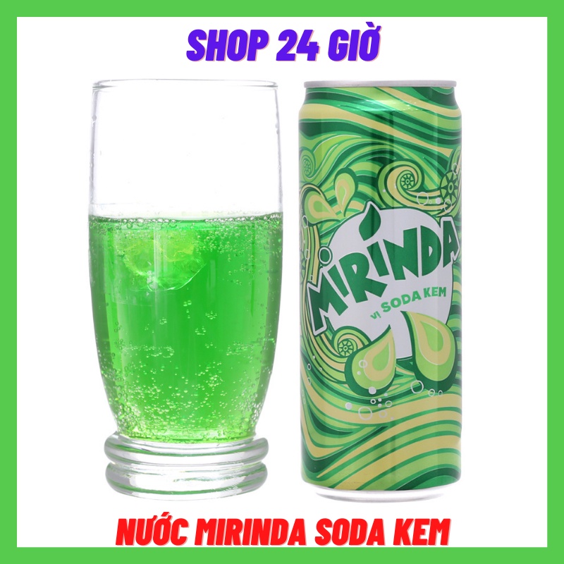 1 Lon MIRINDA SODA KEM