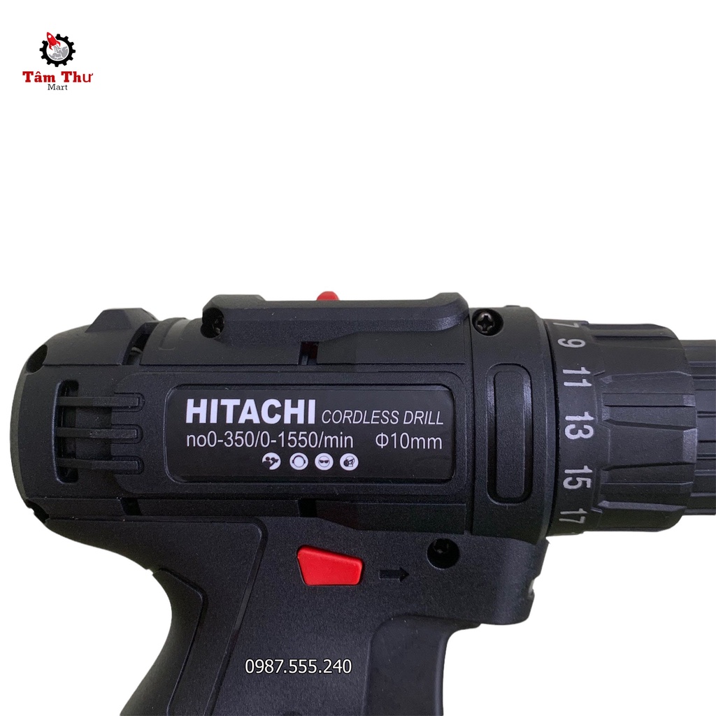 Máy Khoan bắt vít dùng pin 12V Hita.ch.i Lõi đồng