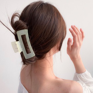 Kẹp tóc dáng vuông lớn Modleaf Square pin Hàn Quốc