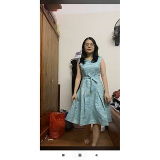 Váy ivy ôm xanh size M