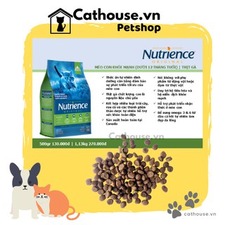 Thức Ăn Hạt Nutrience Original Cho Mèo Con