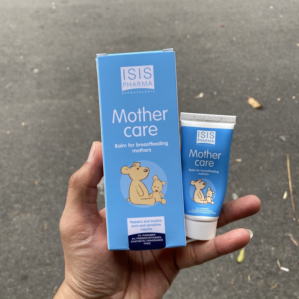 Kem hỗ trợ giảm khô môi, chàm môi, nứt núm đầu ti ISIS Pharma Mother Care 15ml