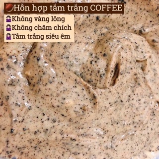 Tắm trắng cà phê .
