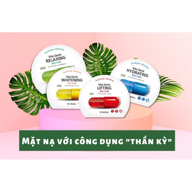 [Tem chính hãng] Mặt nạ BNBG Vita Genic Jelly Mask - 30ml