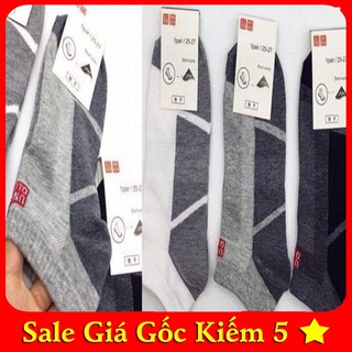 [SALE GỐC] SET 5 ĐÔI TẤT NAM UNIQLO CỔ NGẮN HÀNG XUẤT NHẬT ĐẸP