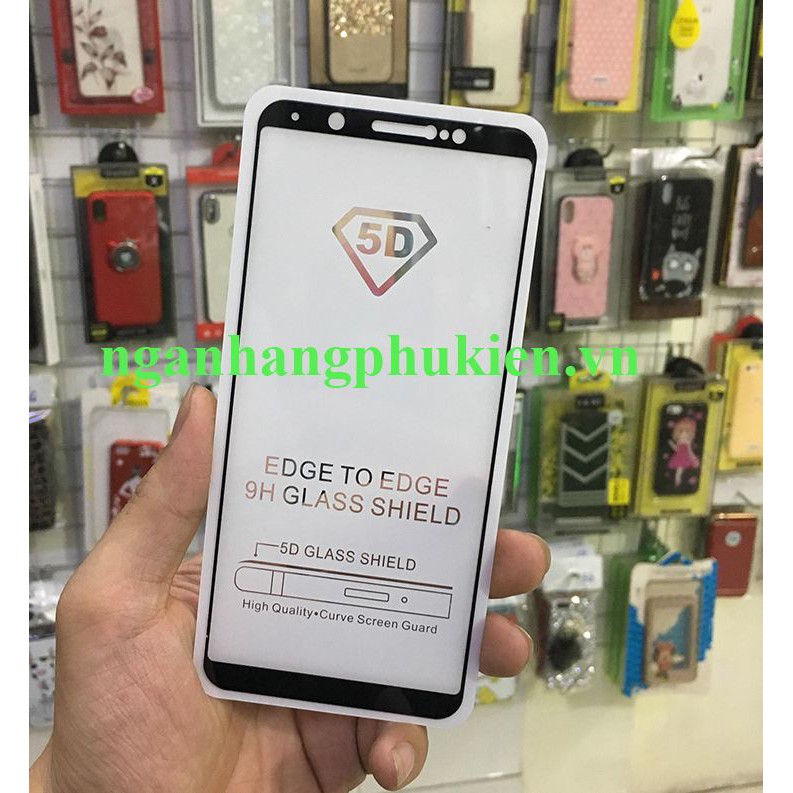 Kính Cường Lực Full Màn 5D Dành Cho Vivo V7 Plus