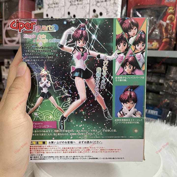 Mô hình Sailor Jupiter SHF - Thủy Thủ Sao Mộc - Figure Action Sailor SHF