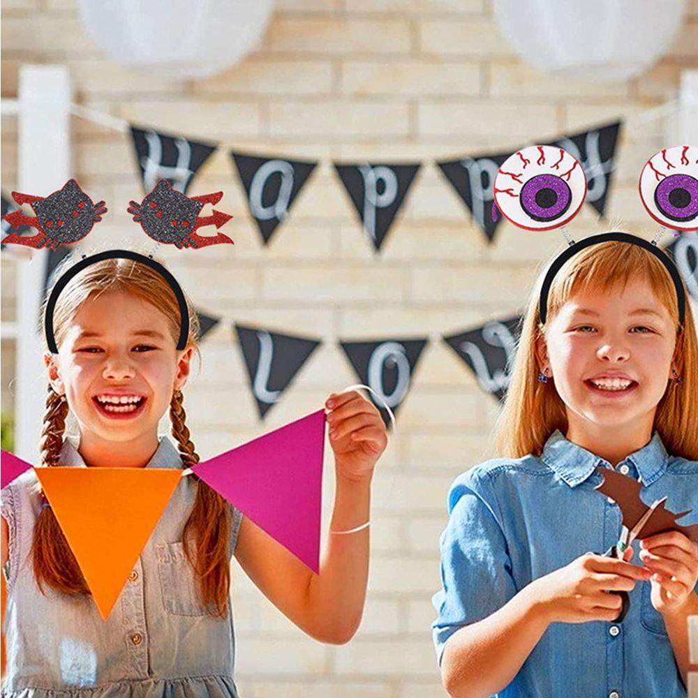 Băng Đô Cài Tóc Chống Trượt Phong Cách Halloween Cho Nữ