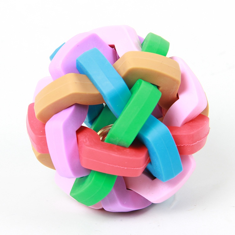 Bóng đồ chơi có chuông nhiều màu cho thú cưng