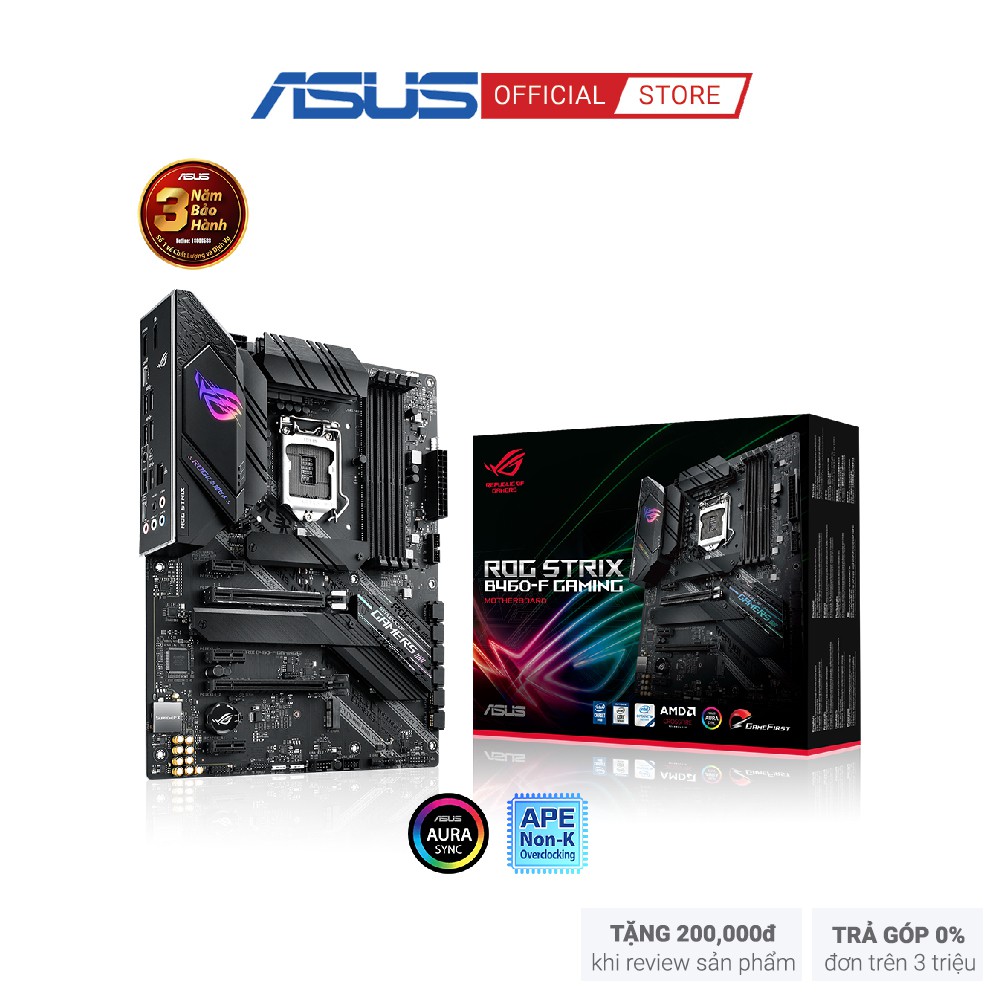 Mainboard ASUS ROG STRIX B460-F GAMING