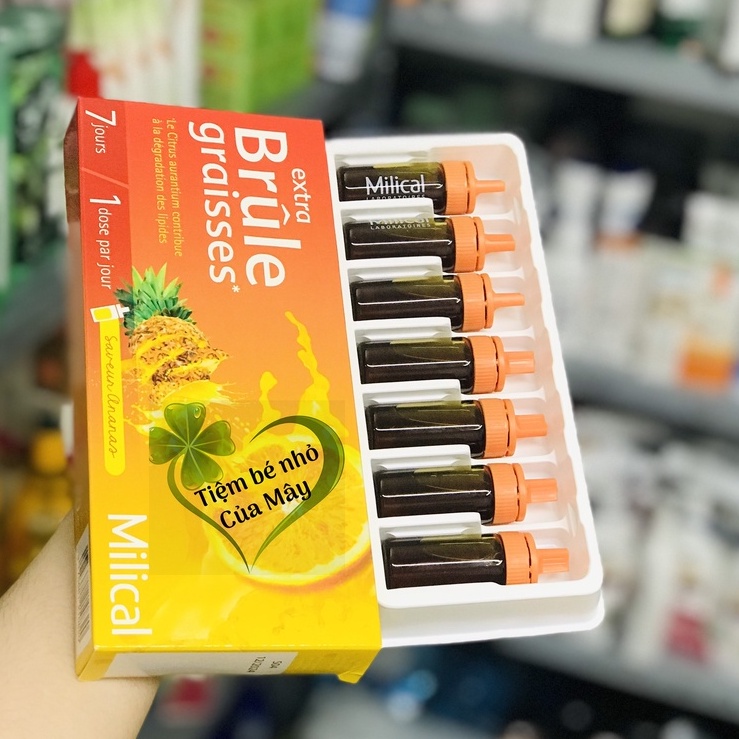 Extra Brule Graisses - Nước uống đốt mỡ thừa vị cam dứa siêu ngon (hàng Pháp)