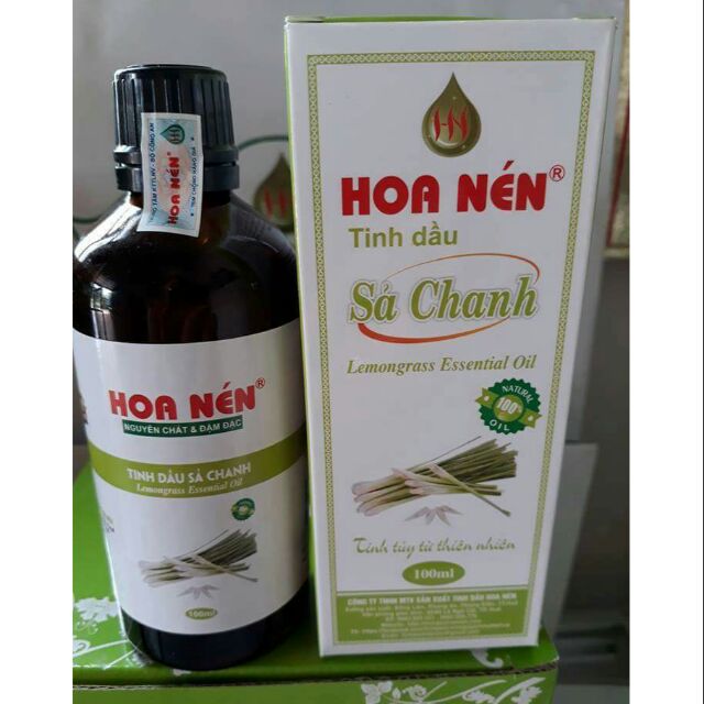 Tinh dầu Sả chanh Hoa Nén