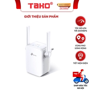 Bộ kích sóng wifi TP-Link TL-WA855RE chuẩn N 300Mbps cho gia đình, văn phòng. Chính hãng, BH 24 tháng