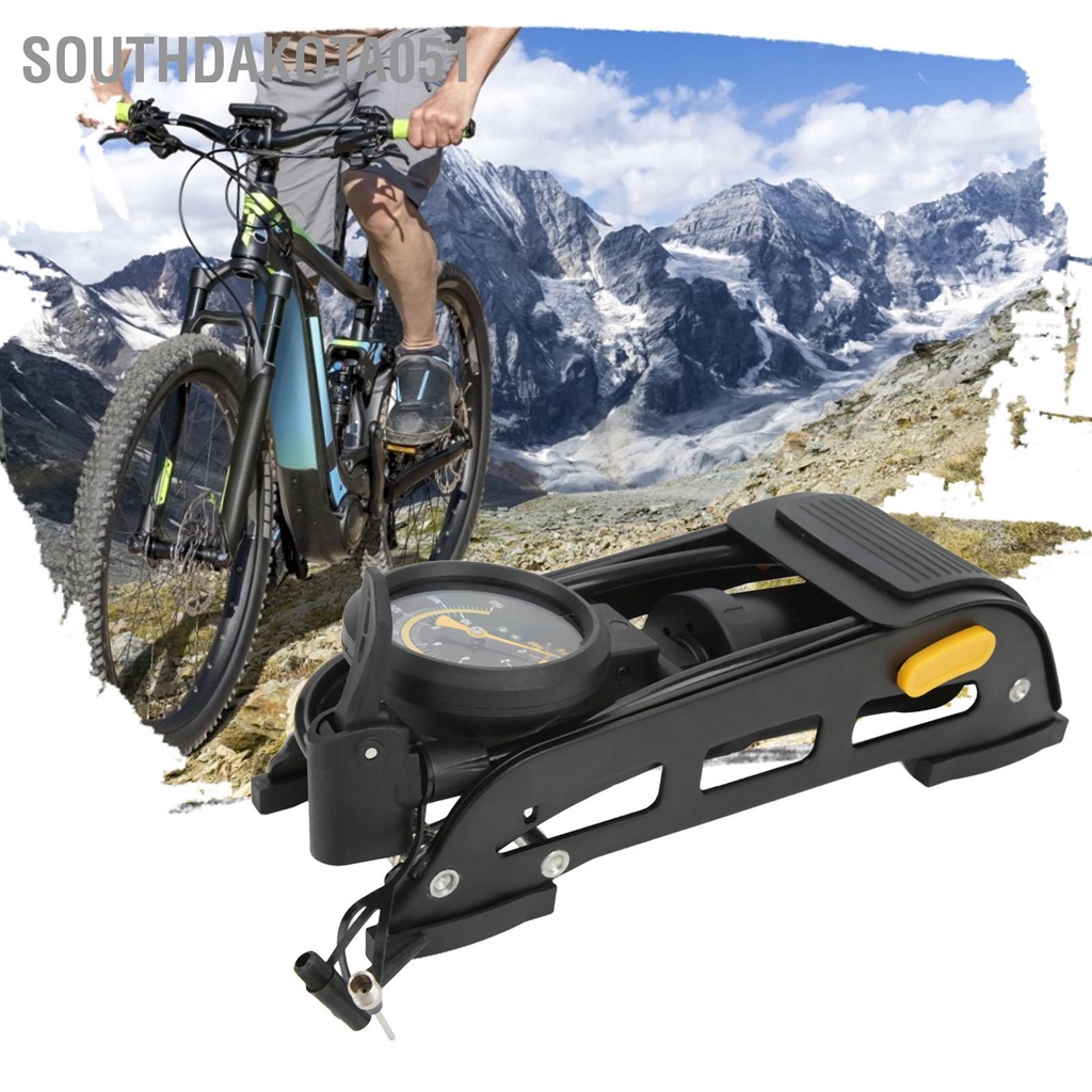 Southdakota051 Bơm xe đạp Thiết kế bàn áp suất cao Di động chống ăn mòn Xe máy khí cho leo núi