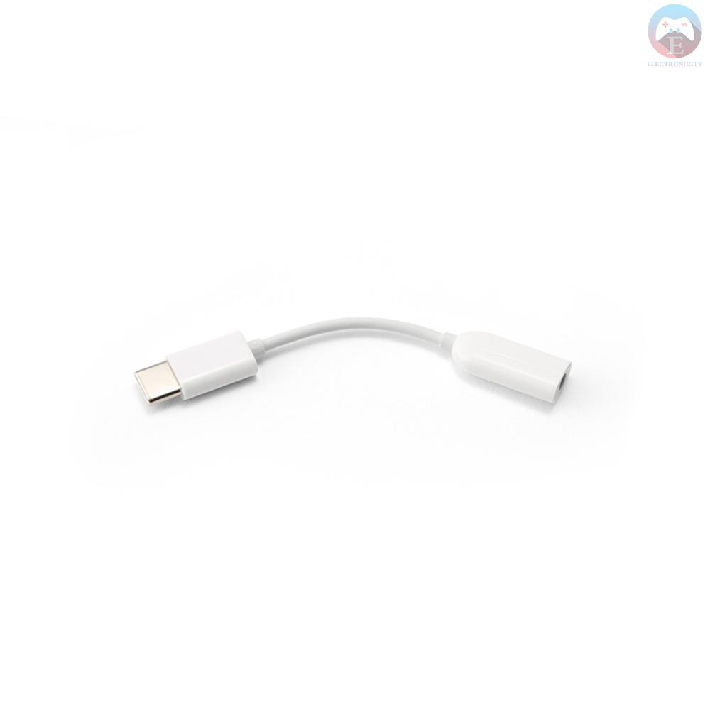 Ê Xiaomi Type-C To 3.5mm Audio Earphone Jack AUX Adapter Connector Converter for Samsung Huawei Lenovo OnePlus Android P
